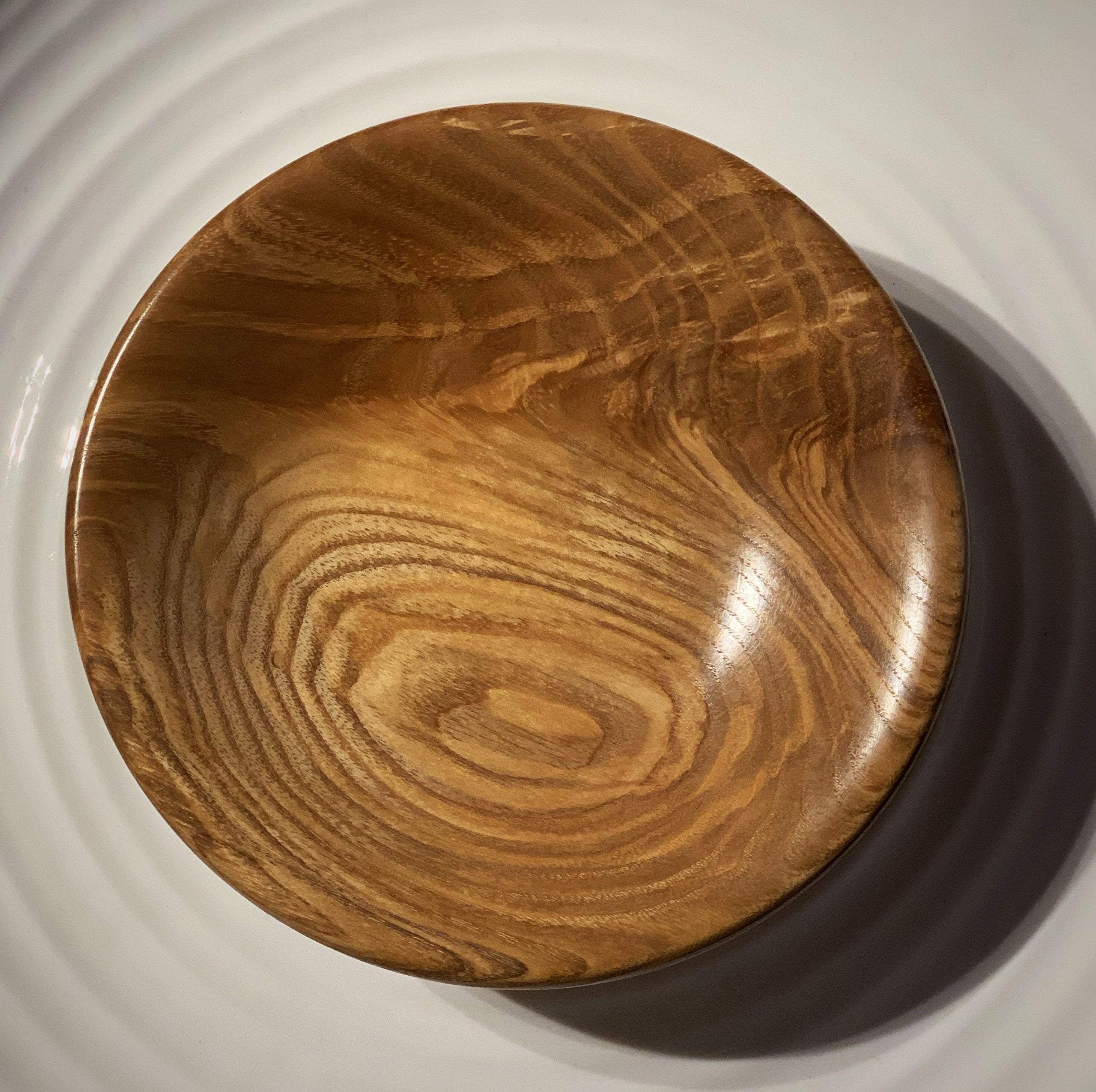 Hand-Turned Wooden Magnetic Bowl - Ash