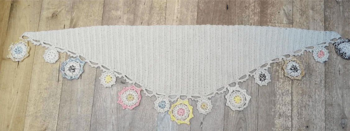Harvest Shawl CROCHET Pattern - Image 4