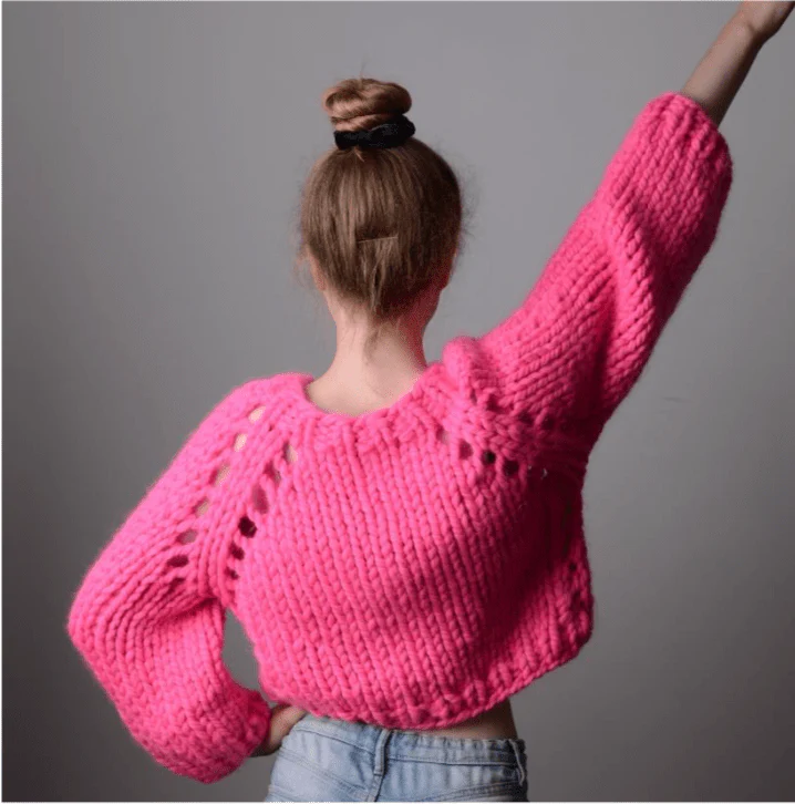 Holey Moley Jumper Pattern