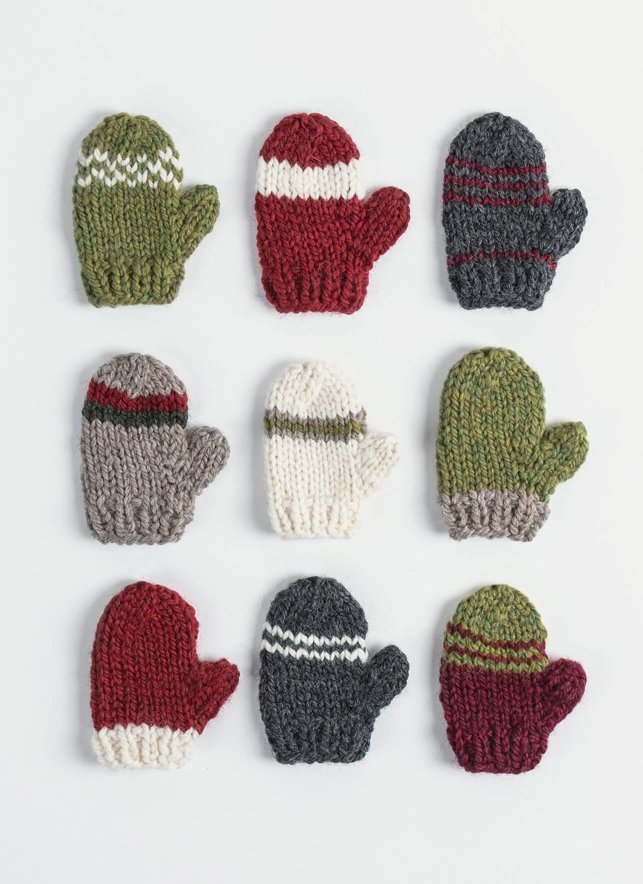 Holiday Cheer Mini Sweater Kit with Woolstok Mini Skein Bundles - Image 5