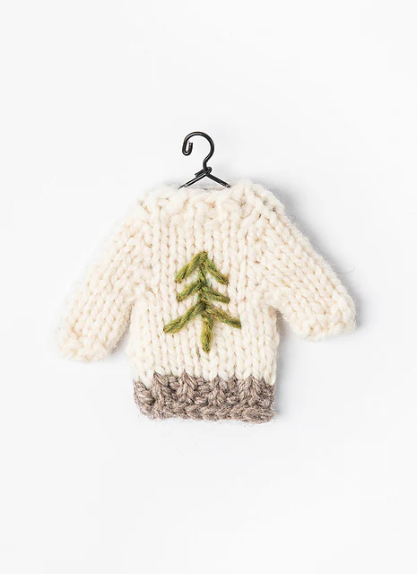 Holiday Cheer Mini Sweater Kit with Woolstok Mini Skein Bundles - Image 9