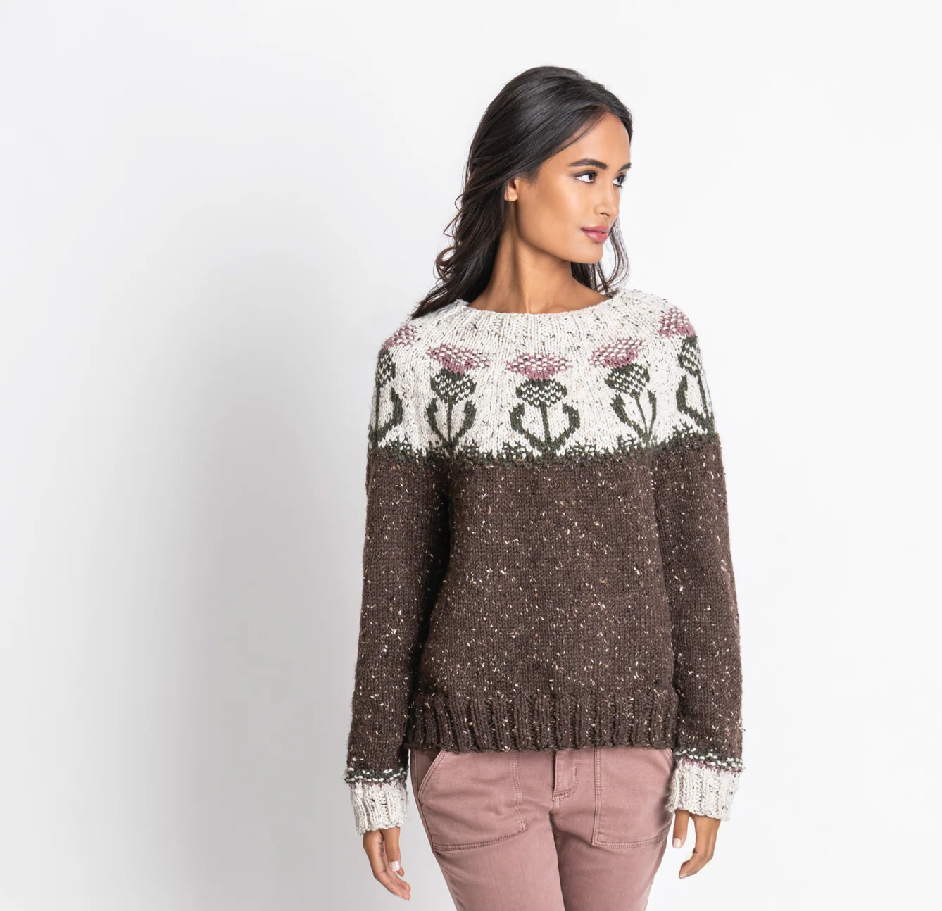 Islington Sweater Kits with Woolstok Tweed - Image 9