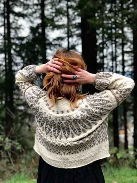 Koivua Sweater Pattern by Caitlin Hunter