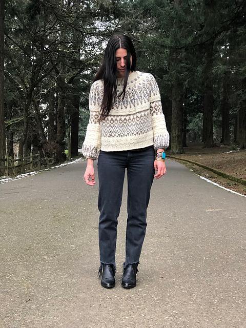 Koivua Sweater Pattern by Caitlin Hunter - Image 3