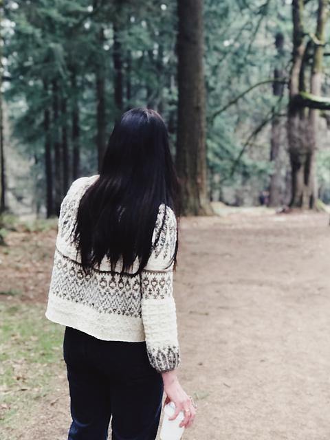 Koivua Sweater Pattern by Caitlin Hunter - Image 4