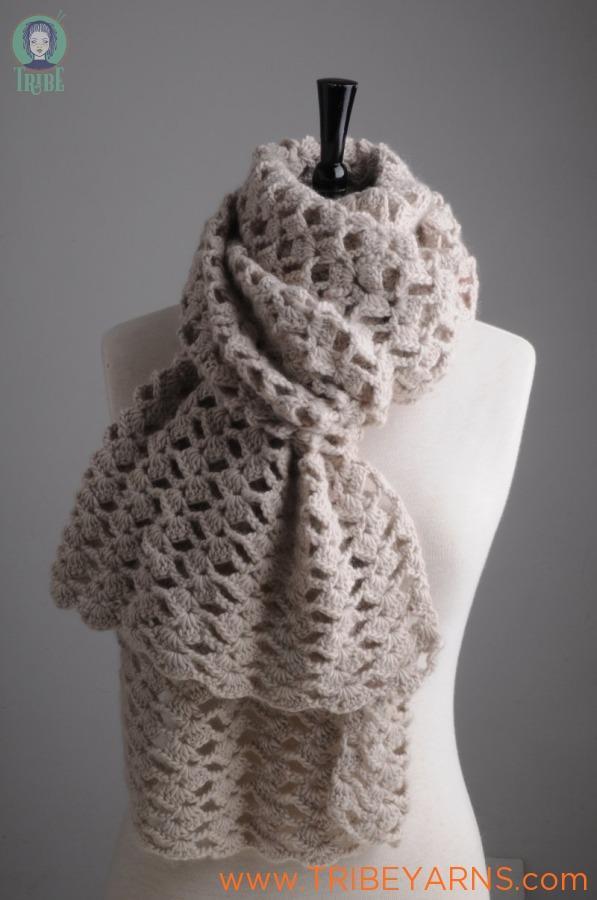 Lacy Scarf CROCHET Pattern