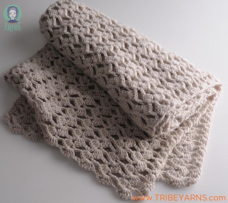Lacy Scarf CROCHET Pattern - Image 3