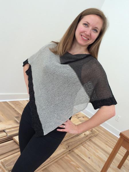 Lefty Poncho Pattern