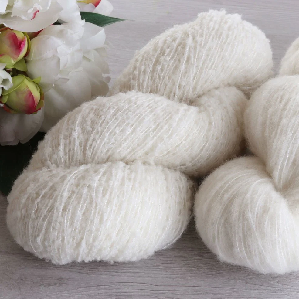 Ashford Bouclé Merino - Undyed - Image 5