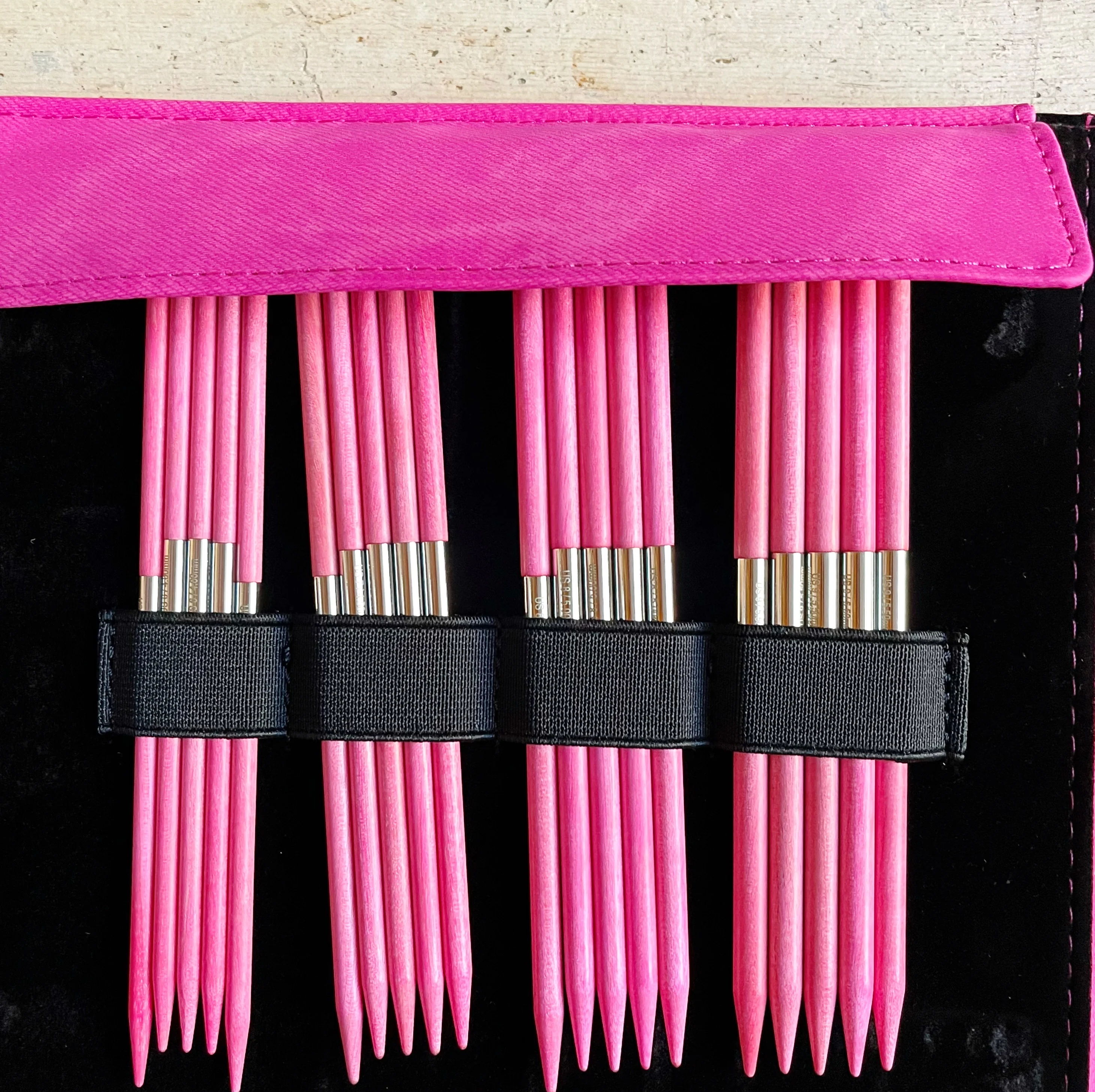 LYKKE BLUSH 6" DPN Set - Large (pink) - Image 5