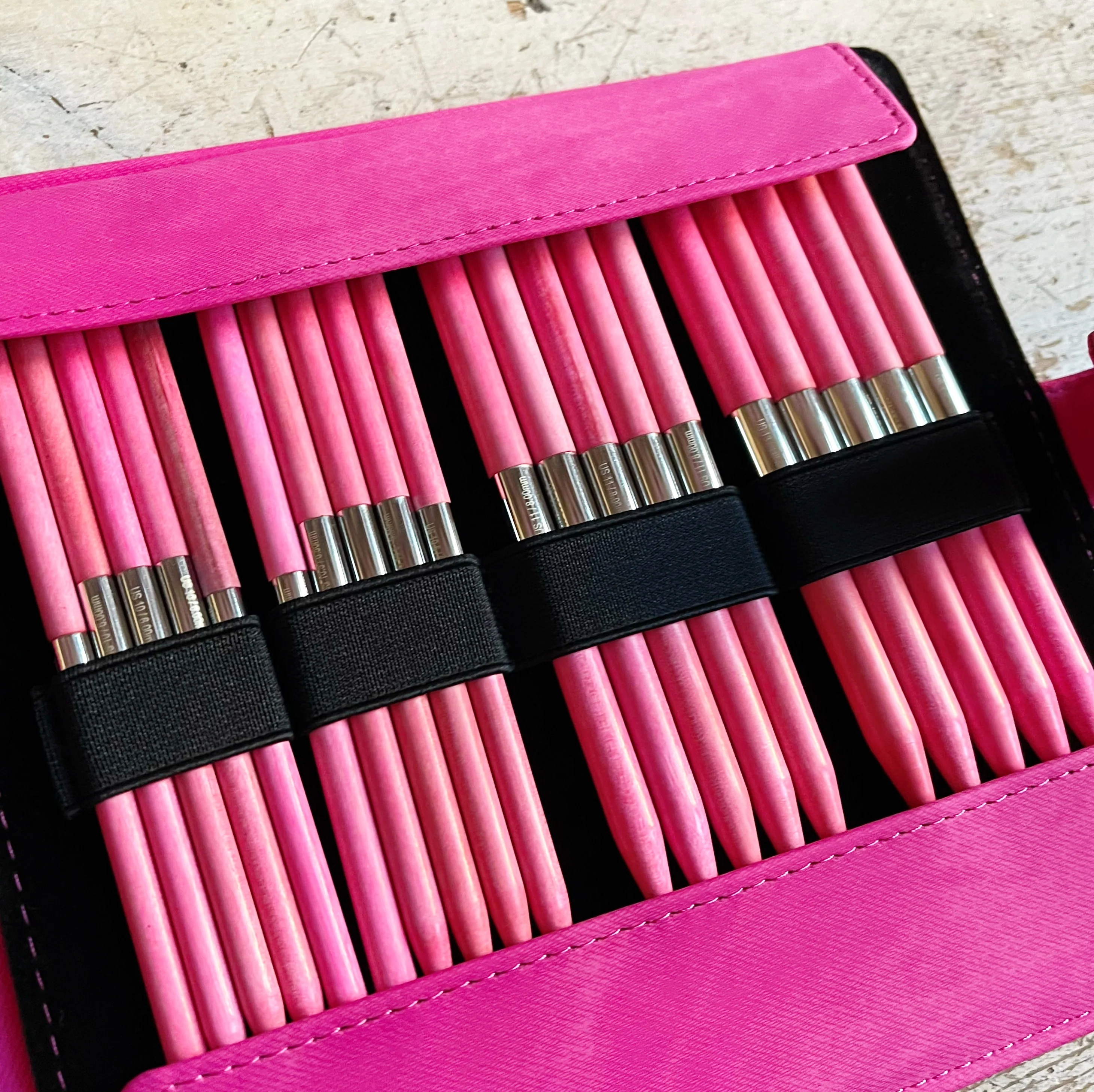 LYKKE BLUSH 6" DPN Set - Large (pink) - Image 6