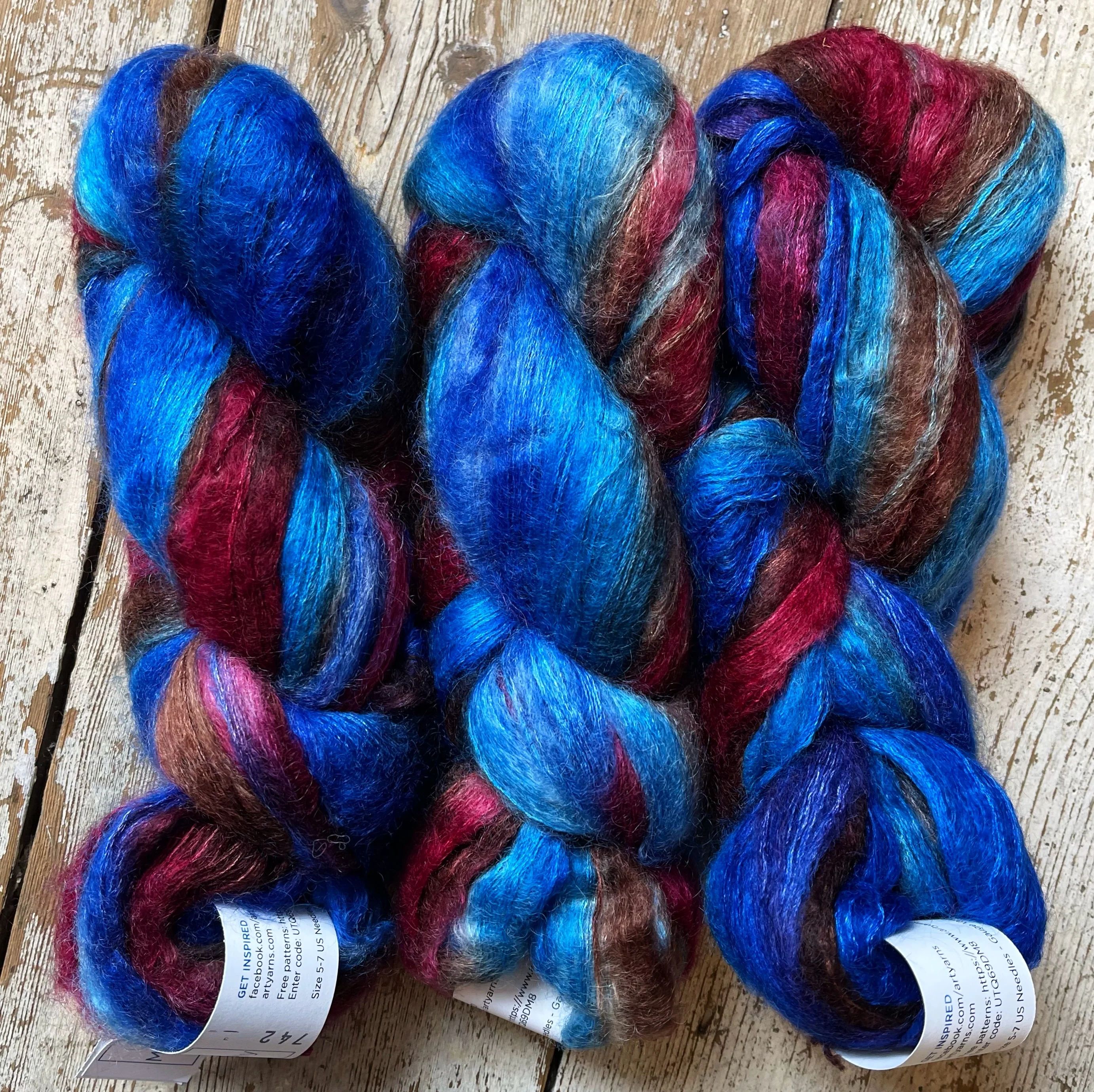 Double Mohair Ombré yarn - Image 18