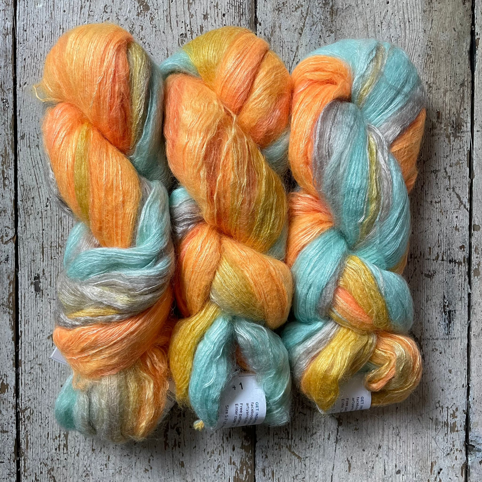 Double Mohair Ombré yarn - Image 19