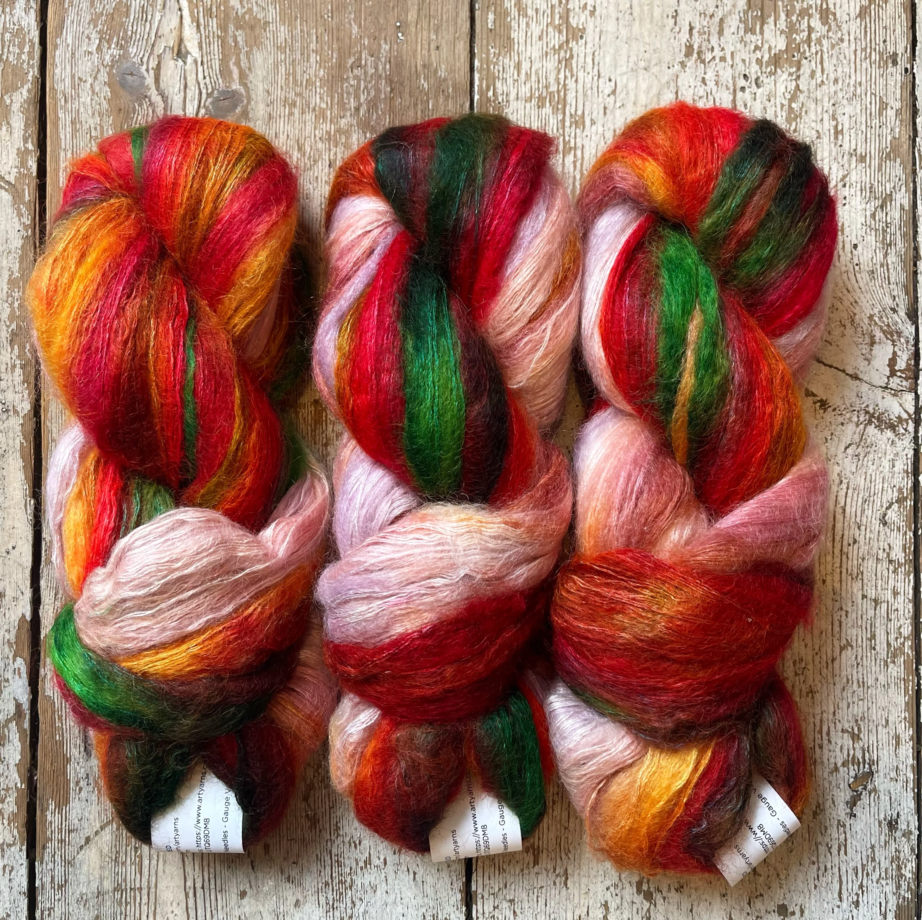 Double Mohair Ombré yarn - Image 24