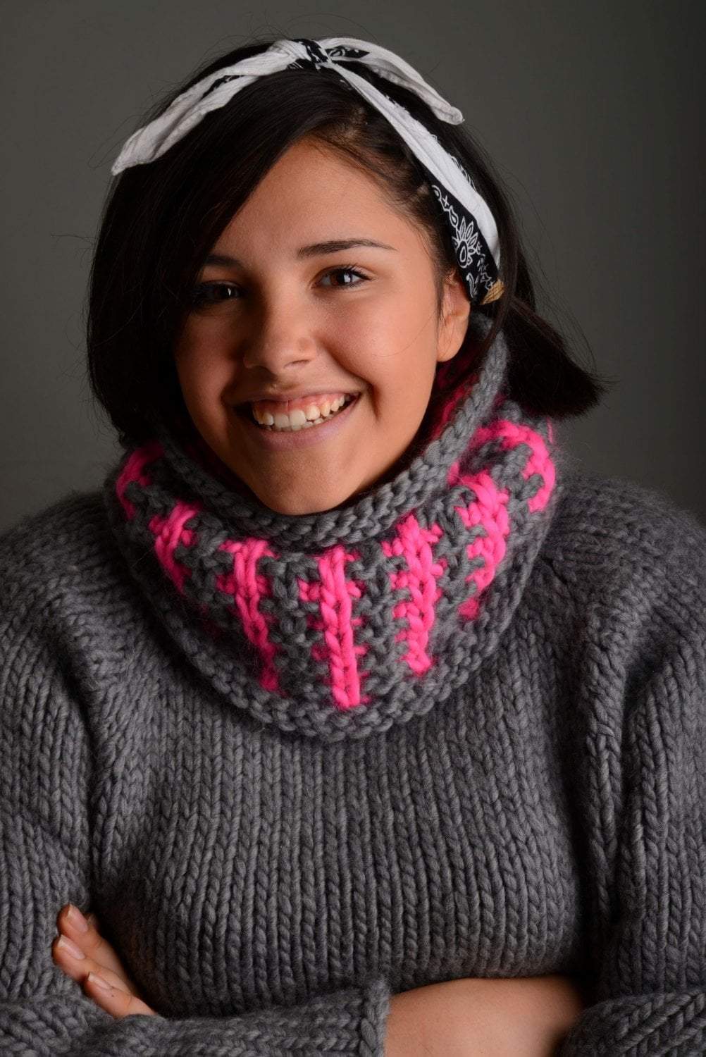 Making Tracks Snood Pattern - Image 4