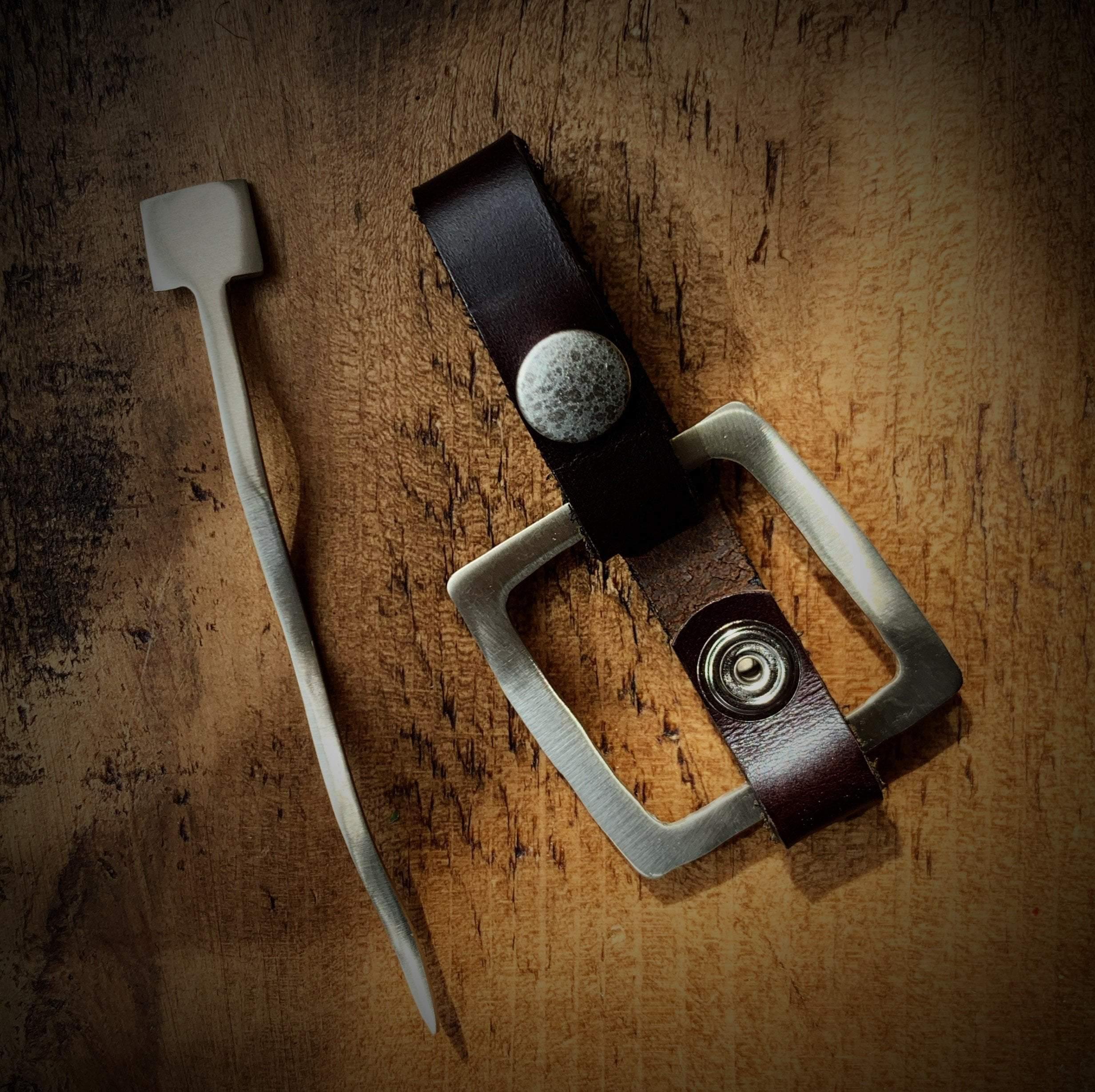 Mid Century Modern Square Cuff / Shawl Pin - Image 5