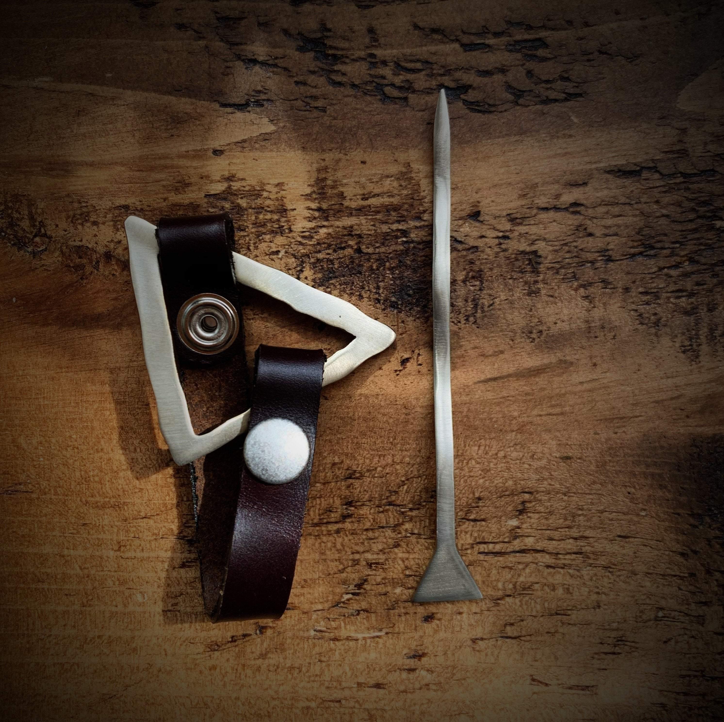 Mid Century Modern Triangle Cuff / Shawl Pin - Image 5