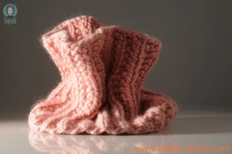 Mistake Rib Snood Pattern