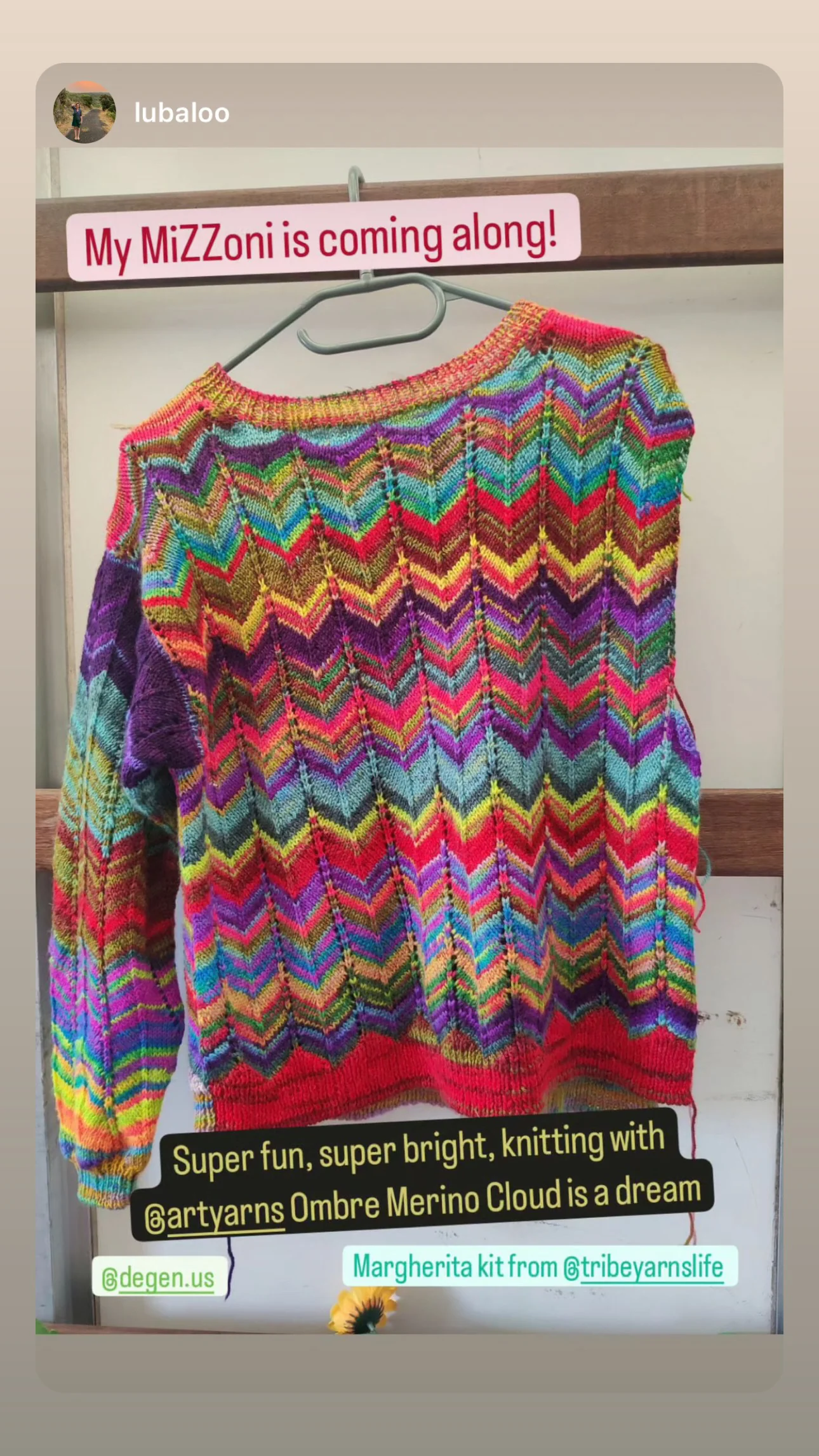 MiZZoni Sweater Kits with Ombre Merino Cloud - Image 23