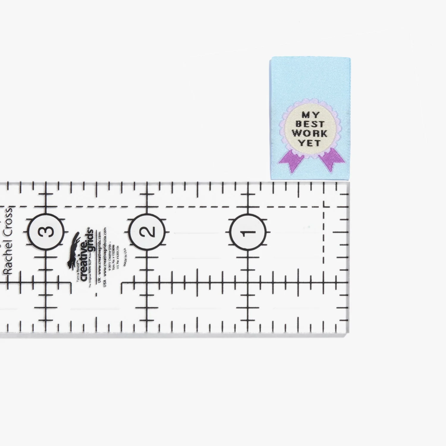 "My Best Work Yet" Woven Labels 10 Pack - Image 4