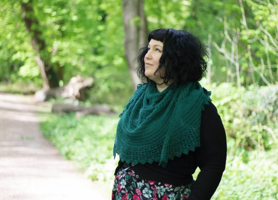 Nerida Shawl CROCHET Pattern - Image 4