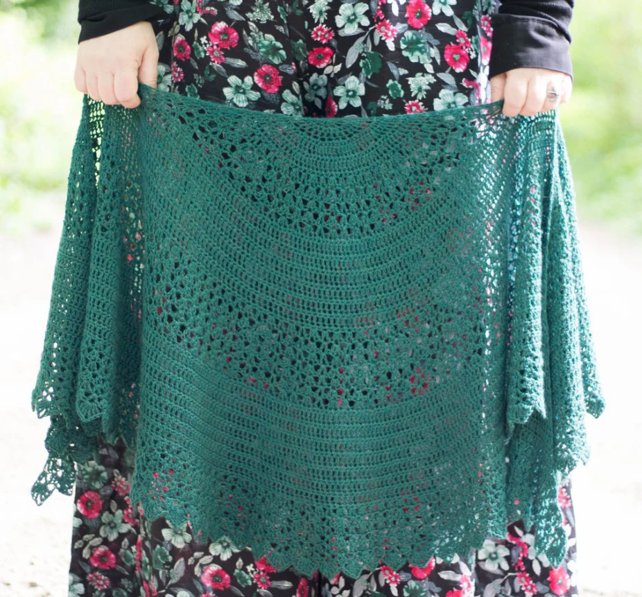 Nerida Shawl CROCHET Pattern - Image 5