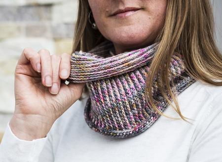 Ninety Degrees Crochet Cowl Pattern - Image 2