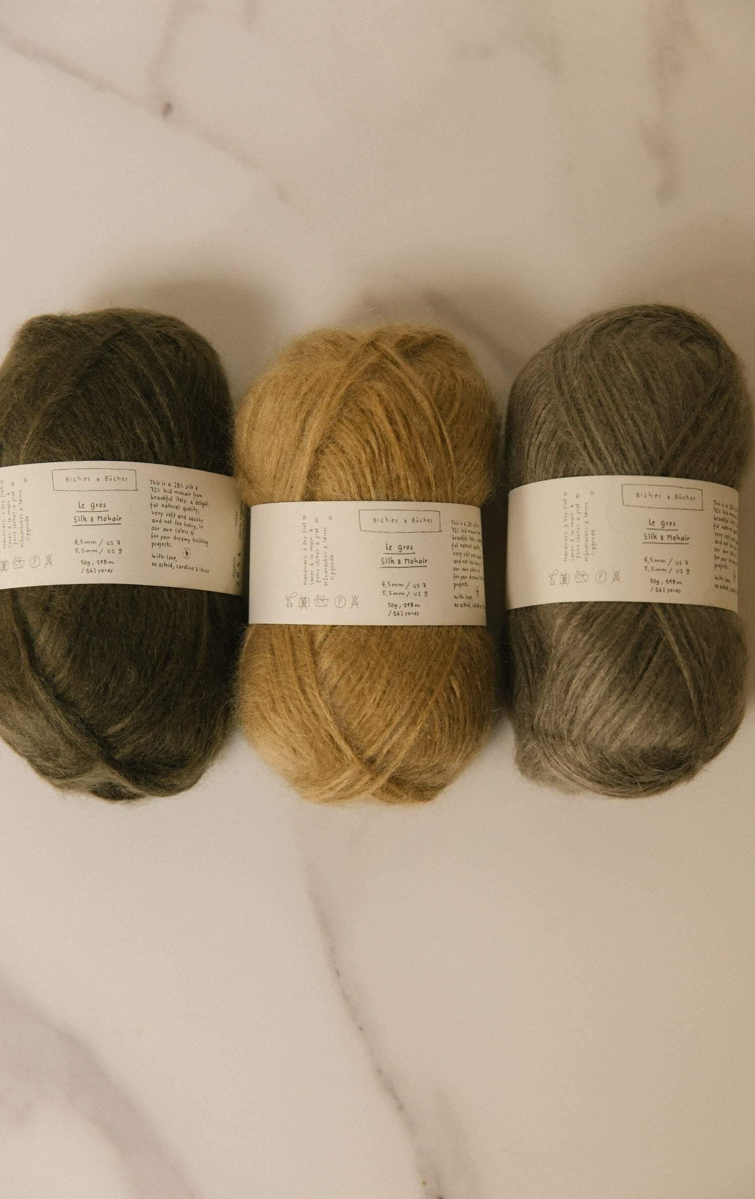No.59 Shawl Kit with Le Gros Silk & Mohair - Image 8