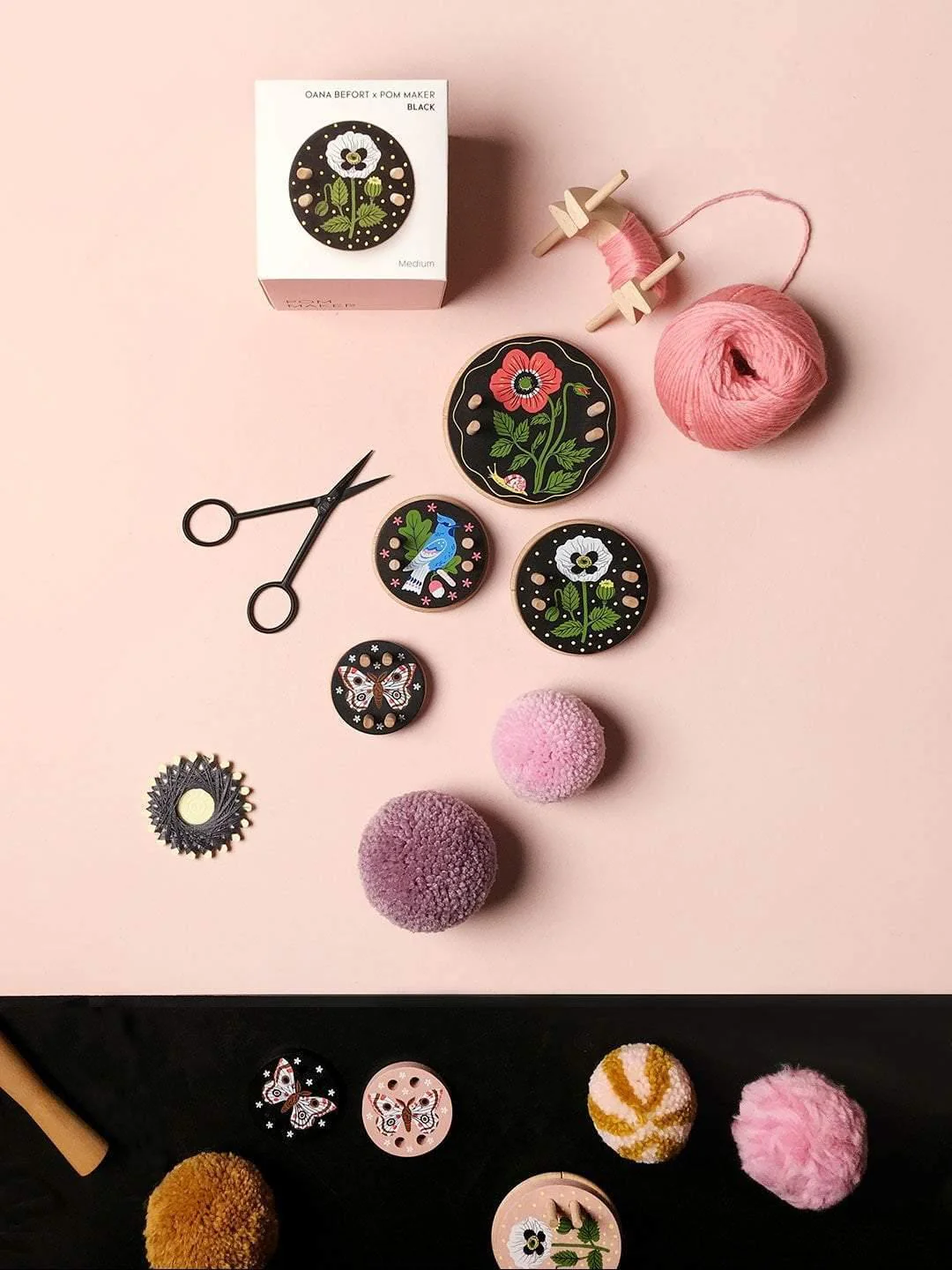 Oana Befort Pom Maker – Medium Pink - Image 6