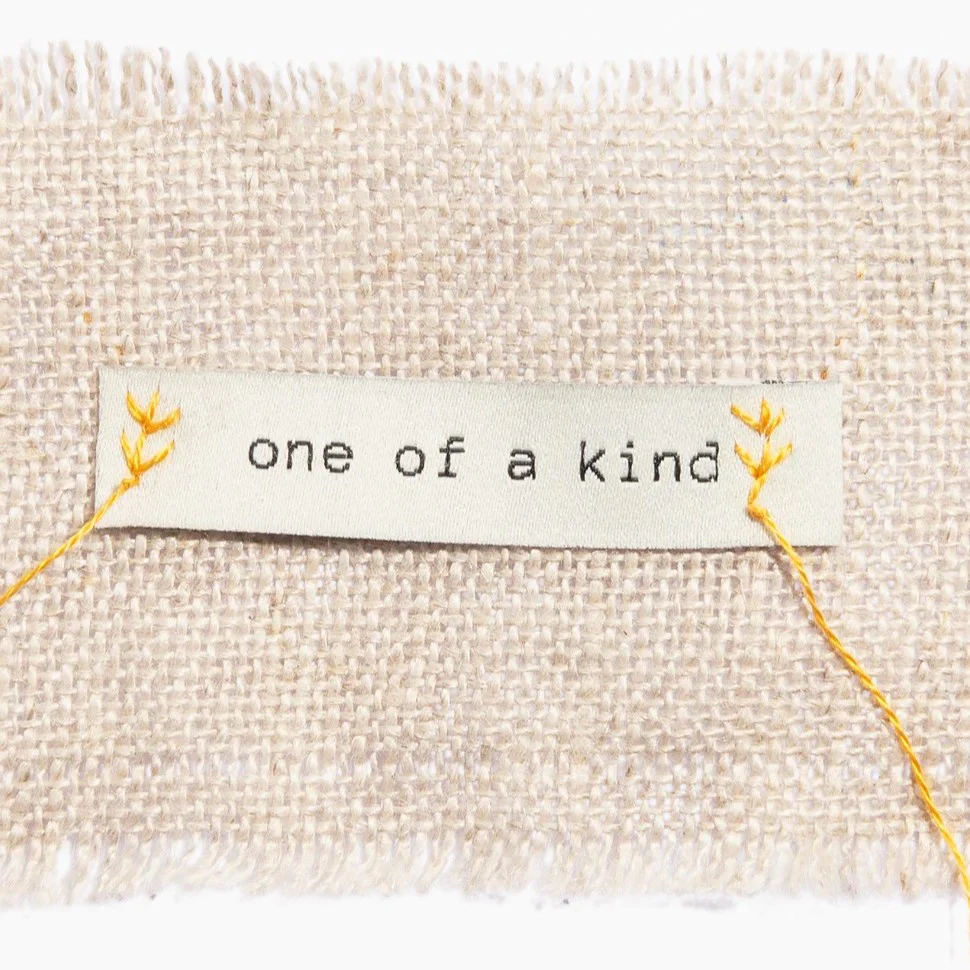 "One of a Kind" Woven Labels 6 Pack - Image 3