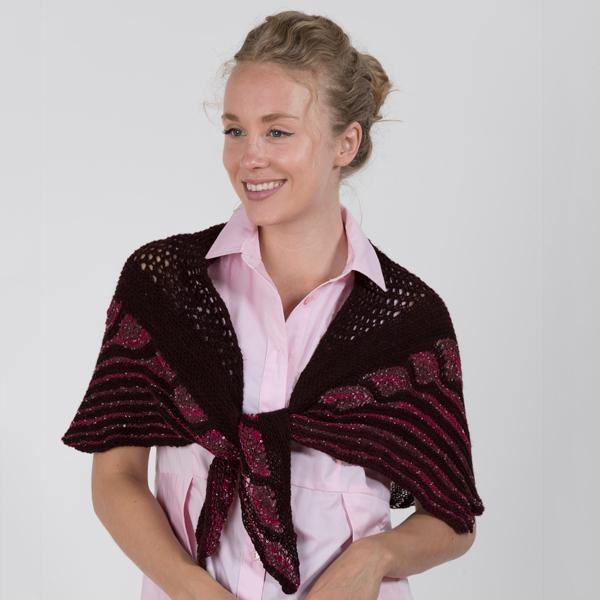 Peacock Shawl Kit - Image 3