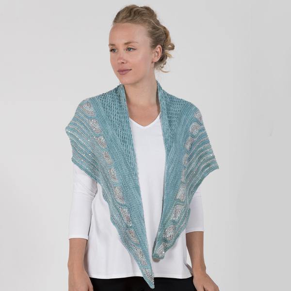 Peacock Shawl Kit - Image 5