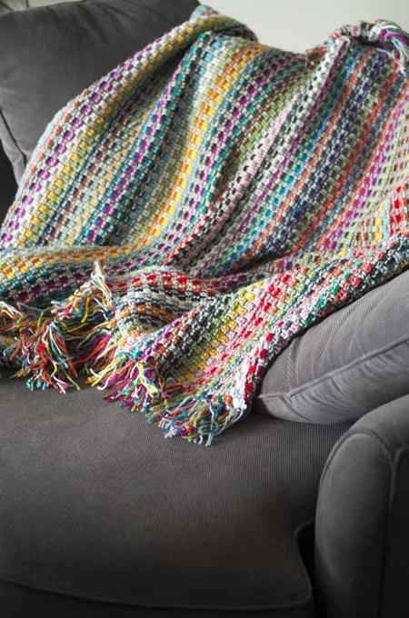 Pixel Blanket Crochet Pattern