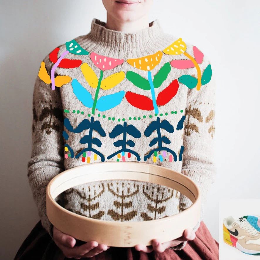Polina Pullover KAL - Image 3