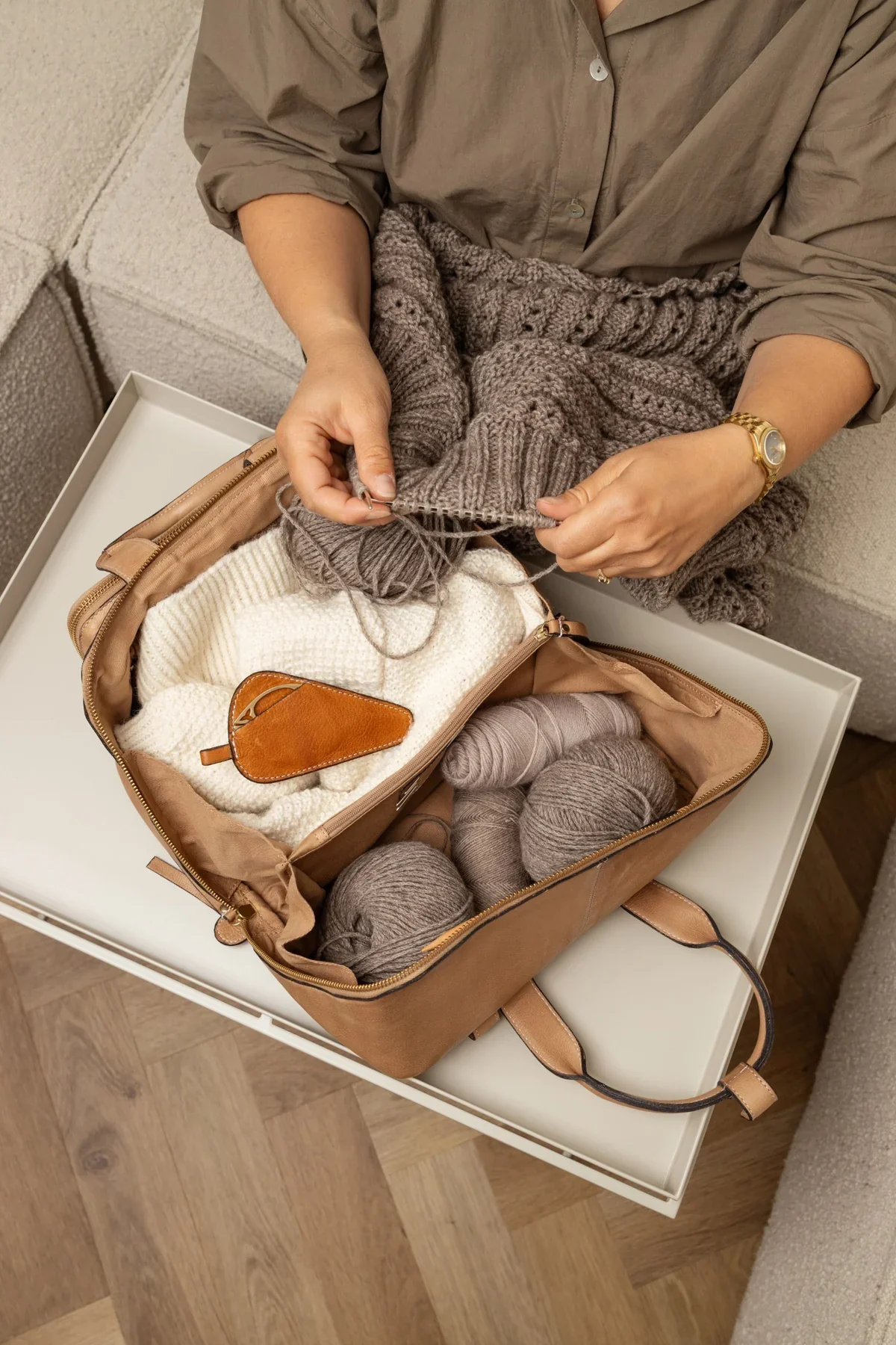 Project 39 Crossover Knitting Case by Re:Designed - Image 2