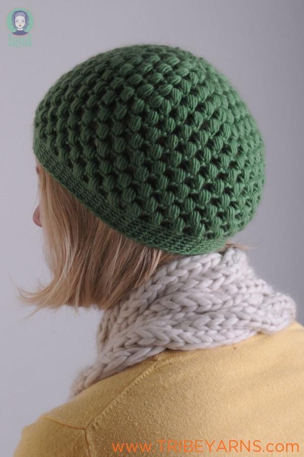 Puff Beret CROCHET Pattern