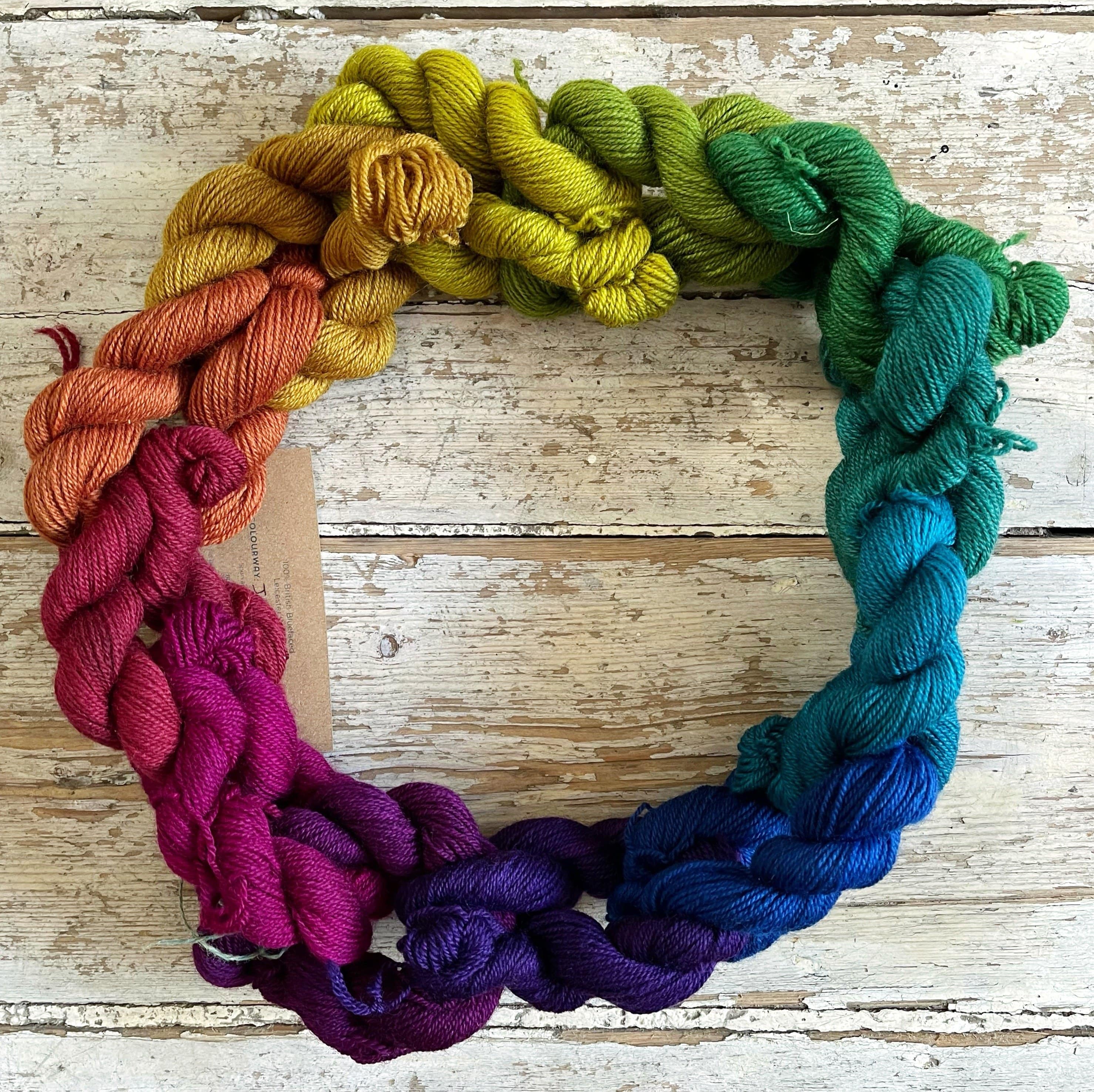Rainbow Mini Skein Set - Image 13