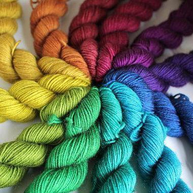 Rainbow Mini Skein Set - Image 4