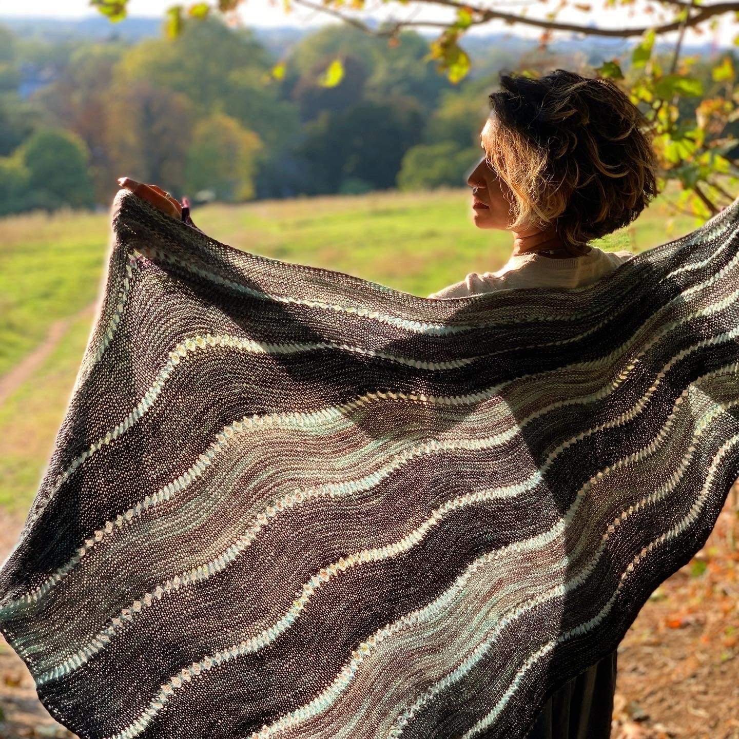 Reverberate Westknits Shawl Kit - Image 12