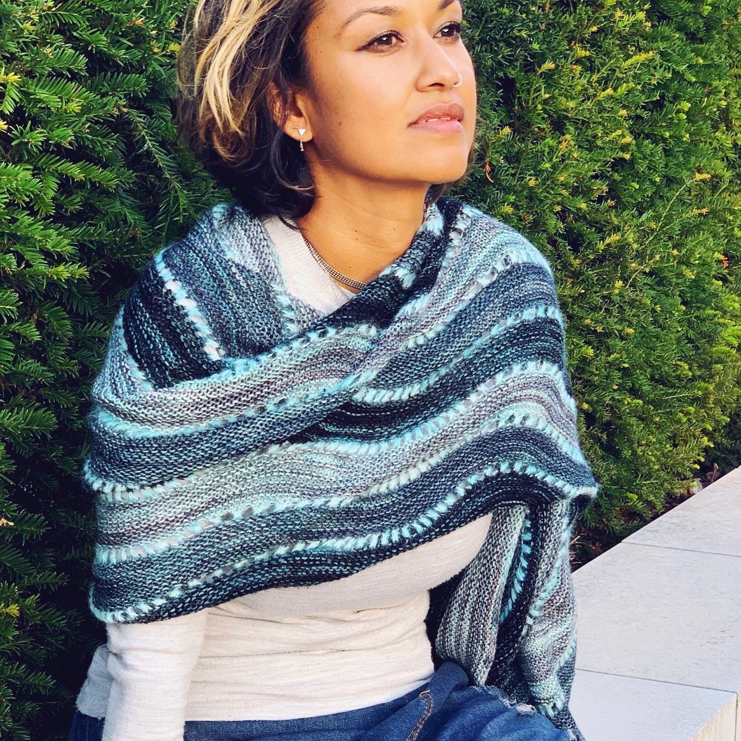 Reverberate Westknits Shawl Kit - Image 13