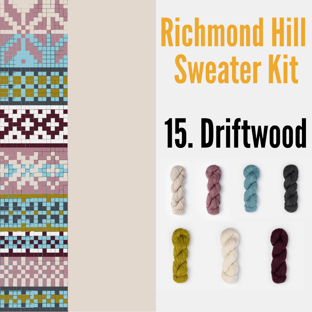 Richmond Hill Sweater Kit 15 - Driftwood