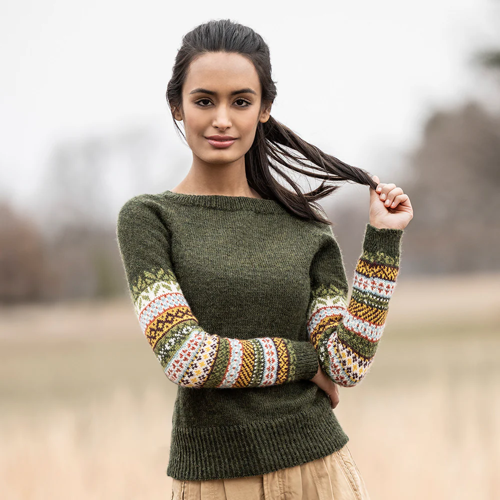 Richmond Hill Sweater Kit 8 - Earth Ivy - Image 7
