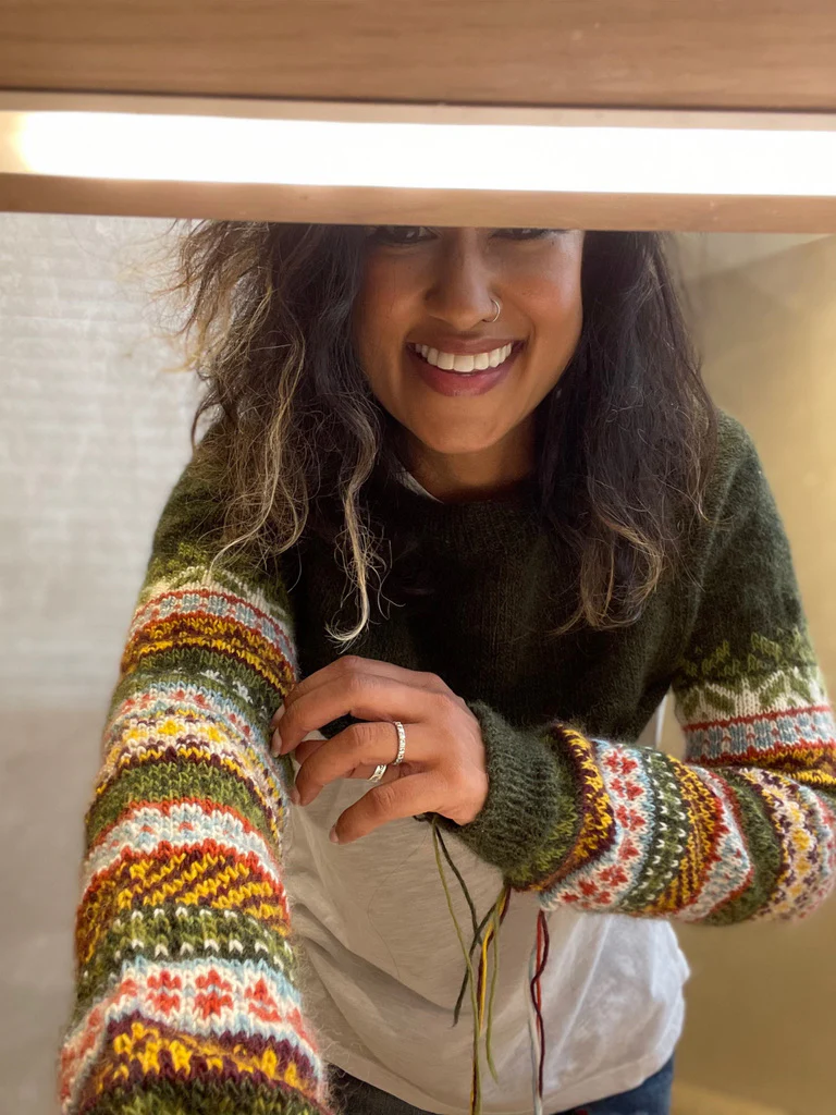 Richmond Hill Sweater Kit 1 - Wild Thyme - Image 12