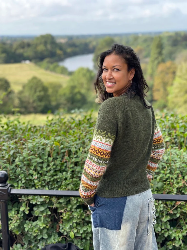 Richmond Hill Sweater Kit 1 - Wild Thyme - Image 13