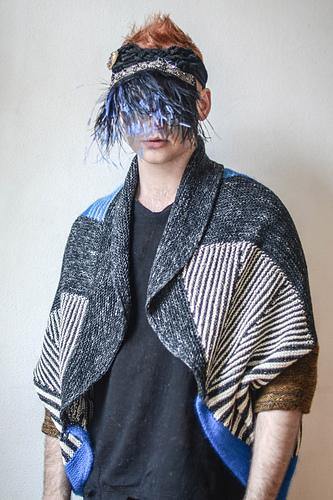 Royally Striped Cardigan Pattern