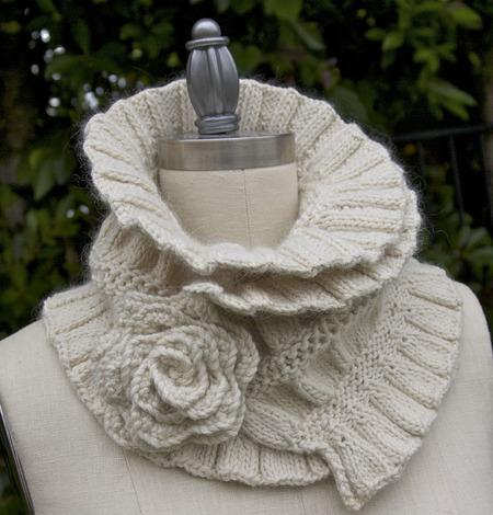 Ruffled & Ruched Scarf Pattern - Image 4