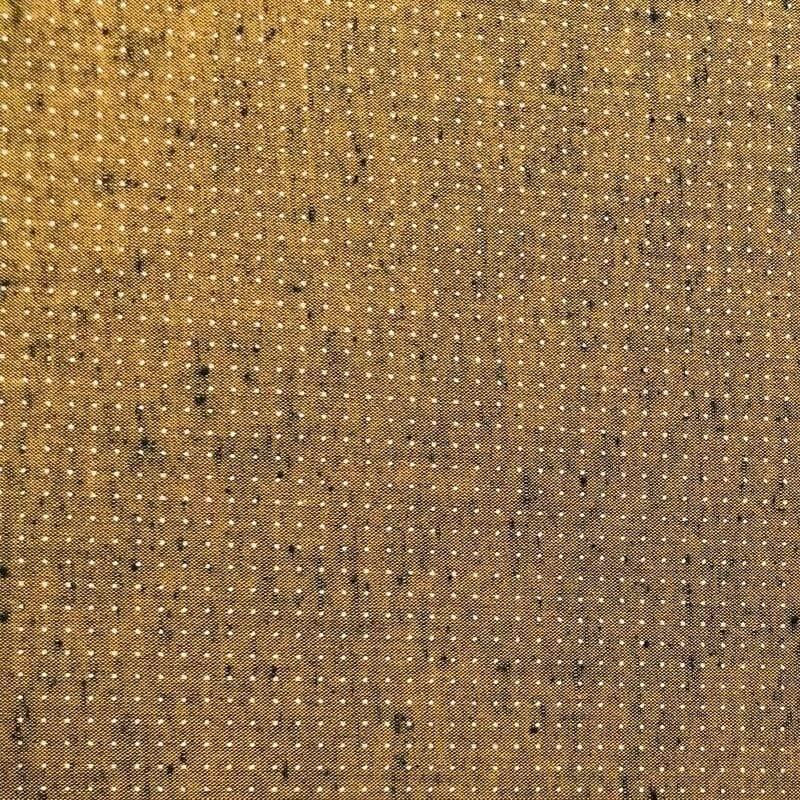 Sashiko Dot Grid Stencil Fabric Panel (Hitomezashi) - Image 5