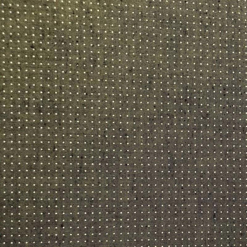 Sashiko Dot Grid Stencil Fabric Panel (Hitomezashi) - Image 6