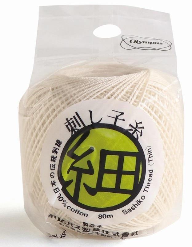 Sashiko Thread Fine - Olympus Cotton 80m - Image 21