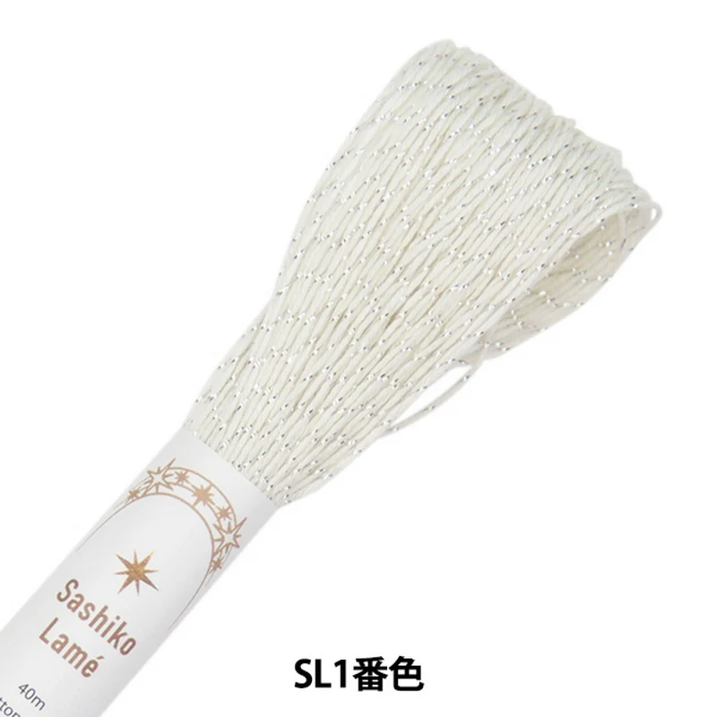 Sashiko Thread - Olympus Cotton Lamé 40m - Image 2